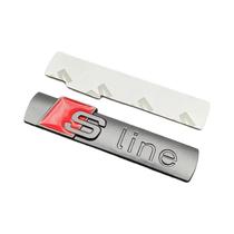 Emblema Adesivo De Metal 3D Audi Sline Para Carros Q3 Q5 Q7 A1 A2 A3 A4 A5 S3 S5 SQ5 SQ7 RS5 RS7 TT Emblema Adesivo De Metal 3D Audi Sline Para Carros Q3 Q5 Q7 A1 A2 A3 A4 A5 S3 S5 SQ5 SQ7 RS5 RS7 TT