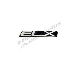 Emblema Adesivo Elx Resinado Lateral Paralama Mille Elx - Marçon