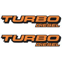Emblema Adesivo F250 Turbo Diesel
