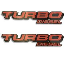 Emblema Adesivo F250 Turbo Diesel