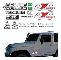 Emblema Adesivo Grade Troller 2007 3D Preto SPTS Emblema Adesivo Grade Troller 2007 3D Preto SPTS