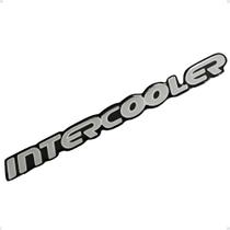 Emblema Adesivo Intercooler Compatível Blazer S10 Prata