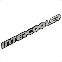 Emblema Adesivo Intercooler Prata compatível S10/Blazer