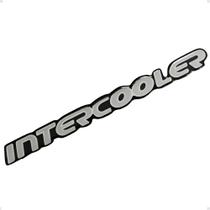 Emblema Adesivo Intercooler Prata Resinado Blazer S10