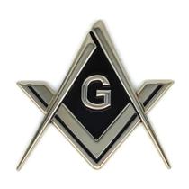 Emblema Adesivo Maçonaria Carro Metal Relevo Maçom Irmandade