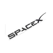 Emblema Adesivo Para Carro Spacex Tesla Model 3 X Y S, Etiqueta De Letras Em Liga De Zinco, Emblema Adesivo Para Carro Spacex Tesla Model 3 X Y S, Etiqueta De Letras Em Liga De Zinco,