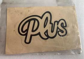 Emblema Adesivo Plus Gol 1000 Bola Estoque Antigo