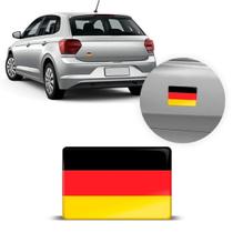 Emblema Adesivo Resinado Bandeira Alemanha Países 8x5 cm