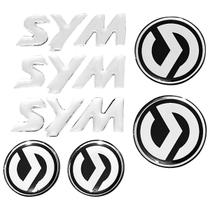 Emblema Adesivo Resinado Carenagem Sym Moto Dafra Citycom - MAF