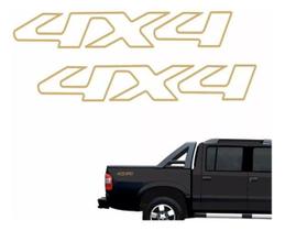 Emblema Adesivo Resinado Chevrolet 4X4 S10 2007 S10R60