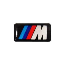 Emblema Adesivo Resinado Compatível BMW M 2x1cm