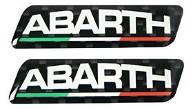 Emblema Adesivo Resinado compatível Fiat Abarth Itália
