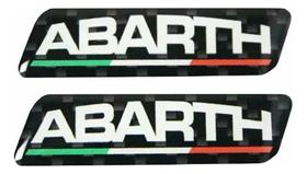 Emblema Adesivo Resinado Compatível Fiat Abarth Itália