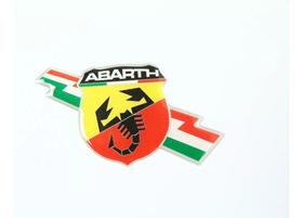 Emblema Adesivo Resinado Compatível Fiat Stilo Abarth 7x5cm Emblema Adesivo Resinado Compatível Fiat Stilo Abarth 7x5cm