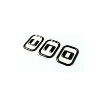 Emblema Adesivo Resinado Compatível Fiat Uno RS17 Emblema Adesivo Resinado Compatível Fiat Uno RS17