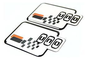 Emblema Adesivo Resinado Compatível Fiat Uno Sporting Emblema Adesivo Resinado Compatível Fiat Uno Sporting