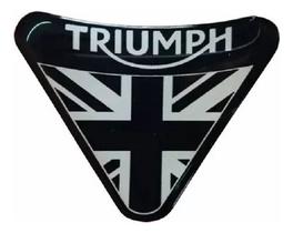 Emblema Adesivo Resinado Escudo Triumph Daytona 4x5 Rs04 Cor Emblema Adesivo Resinado Escudo Triumph Daytona 4x5 Rs04 Cor