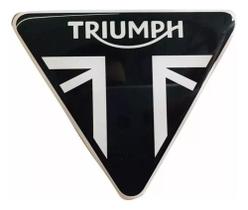 Emblema Adesivo Resinado Escudo Triumph Daytona 4x5 Rs06 Emblema Adesivo Resinado Escudo Triumph Daytona 4x5 Rs06