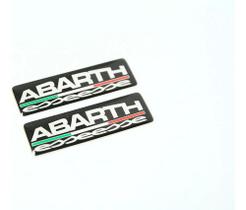Emblema Adesivo Resinado Fiat Abarth Esseensse Coluna 07 Fk