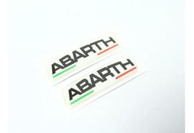 Emblema Adesivo Resinado Fiat Abarth Italia Coluna Rs03 Fk