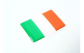 Emblema Adesivo Resinado Fiat Bandeira Italia Rs14 Emblema Adesivo Resinado Fiat Bandeira Italia Rs14