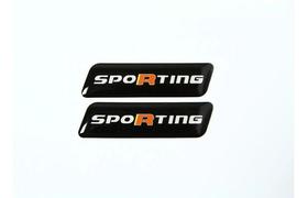 Emblema Adesivo Resinado Fiat Sporting Rs16 Fk