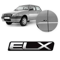 Emblema Adesivo Resinado Fiat Uno ELX