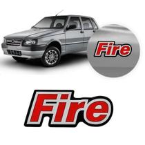 Emblema Adesivo Resinado Fiat Uno Fire