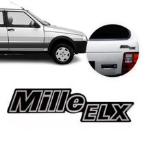 Emblema Adesivo Resinado Fiat Uno Mille ELX