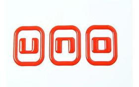 Emblema Adesivo Resinado Fiat Uno Rs22 Fk