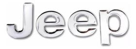 Emblema Adesivo Resinado Jeep Cherokee Cromado