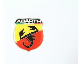 Emblema Adesivo Resinado Stilo Abarth 4x4cm Emblema Adesivo Resinado Stilo Abarth 4x4cm