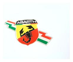 Emblema Adesivo Resinado Stilo Abarth 7x5cm Emblema Adesivo Resinado Stilo Abarth 7x5cm