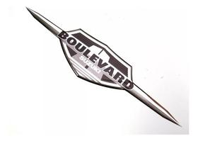 Emblema Adesivo Resinado Tanque Suzuki Boulevard