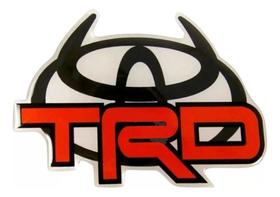 Emblema Adesivo Resinado Toyota Trd Vermelho Rs02 Fk Emblema Adesivo Resinado Toyota Trd Vermelho Rs02 Fk