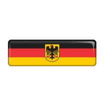 Emblema Adesivo Resinado Volkswagen Bandeira Alemanha