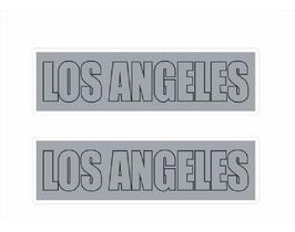Emblema Adesivo Voyage Los Angeles 1984 Ad026 Fgc Emblema Adesivo Voyage Los Angeles 1984 Ad026 Fgc