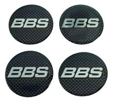 Emblema Adesivos Centro Roda Bbs 65mm Carbono Resinado 49 Fk