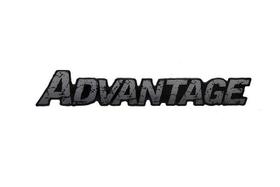 Emblema Advantage Pecas Genuinas Gm S10 blazer 93384386