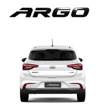 Emblema Argo Tampa Traseira 2017 A 2025 Black Piano 13084P Emblema Argo Tampa Traseira 2017 A 2025 Black Piano 13084P