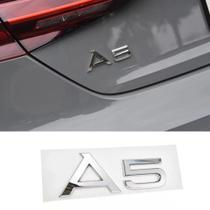 Emblema Audi A5 aplique cromado tampa porta malas