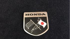 Emblema Automotivo Metal Honda Japan