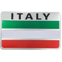 Emblema Bandeira Itália Fiat 500 Palio Linea Punto Strad 2un
