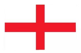 Emblema Bandeira Resinada Inglaterra 6x4 Emblema Bandeira Resinada Inglaterra 6x4