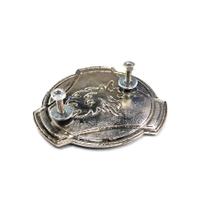 Emblema brasao dianteiro grade s4/s5 c/parafuso nac **scania