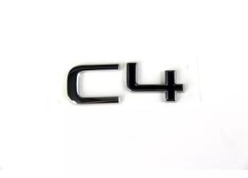 Emblema "c4" traseira citroen c4 cactus