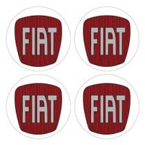 Emblema Calota 48mm Fiat Vm (4 Un)