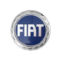 Emblema Capo Logo Fiat Azul Todos