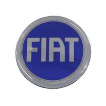 Emblema Chave Fiat Azul