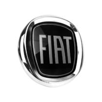 Emblema Chave Fiat Preto 14Mm